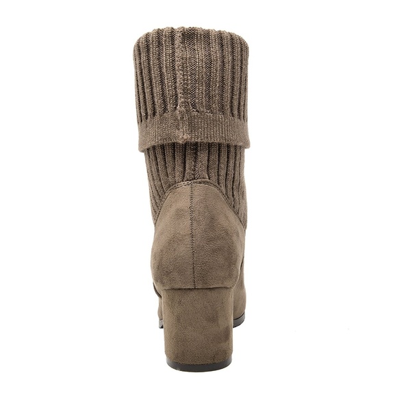 Womens "Jasmine" Chunky Heel Ankle Booties - Picture 3 of 3